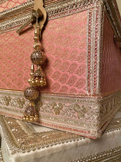Bridal Trousseau Chest (Pink)