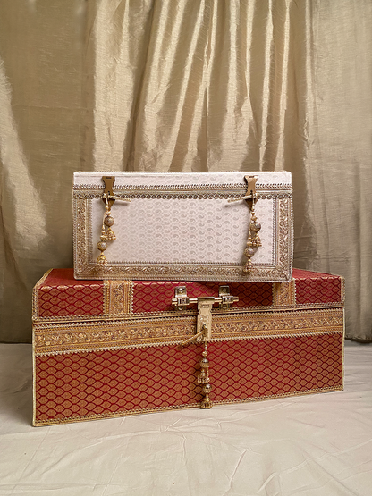 Bridal Trousseau Chest (Maroon)