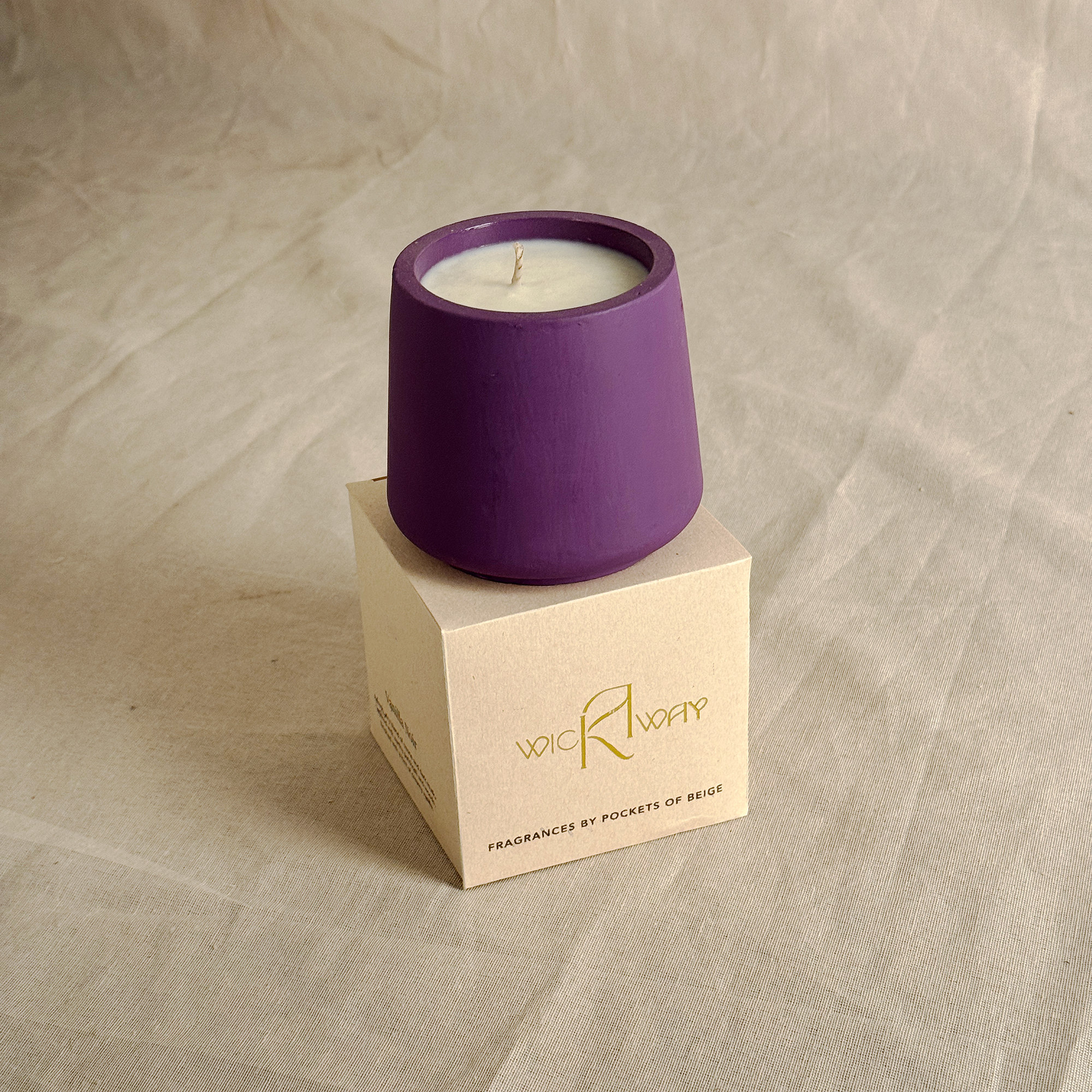 Soy Wax Scented Candle - Purple Haze