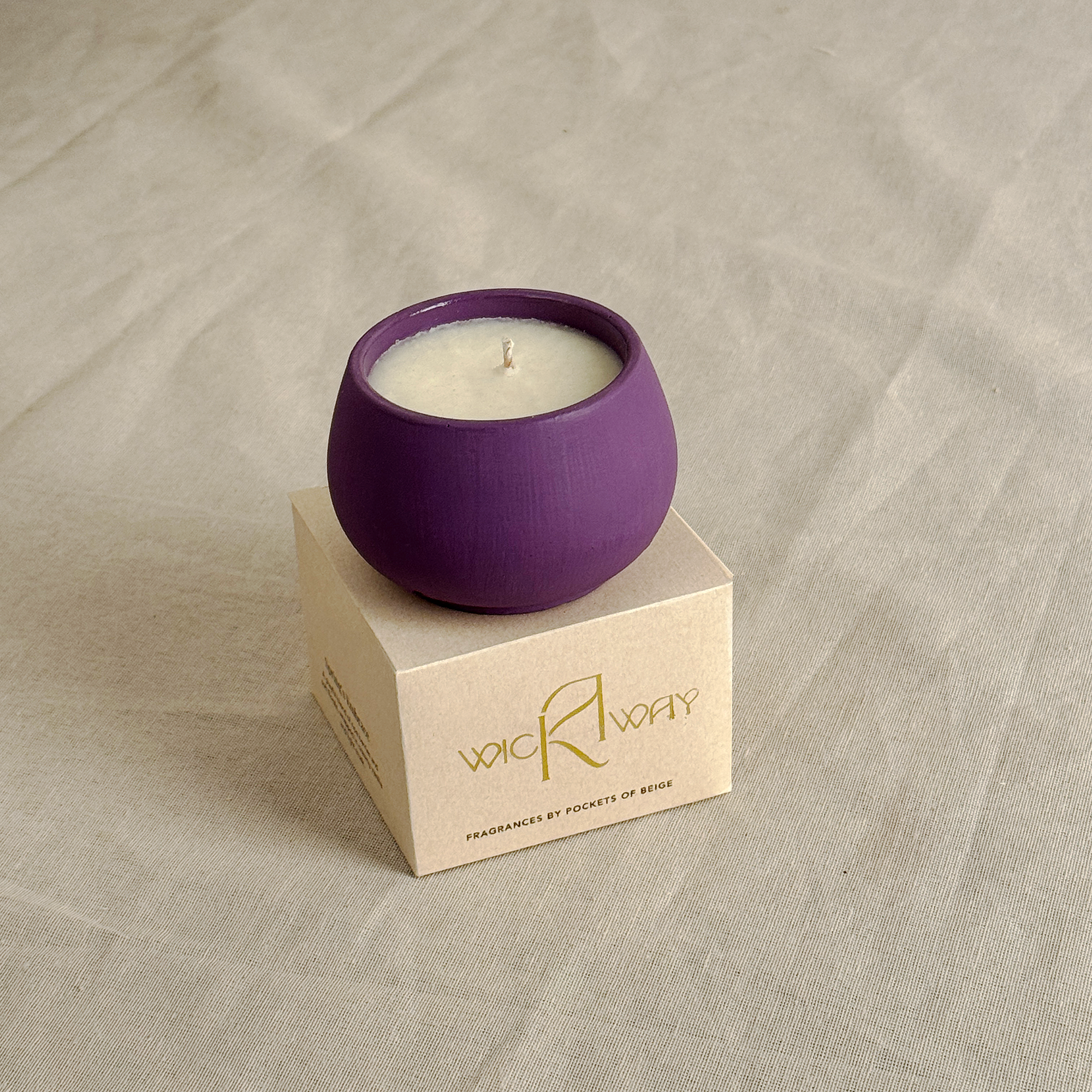 Soy Wax Scented Candle - Purple Haze