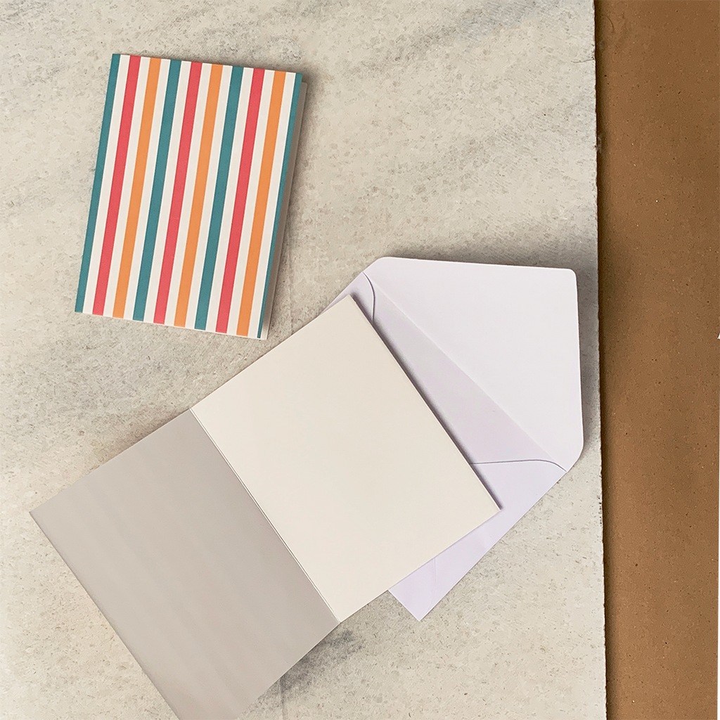 Stripes (5 Notecards + Envelopes)