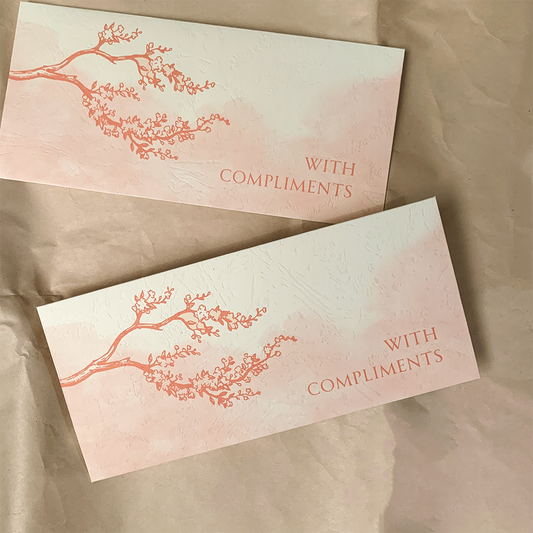 "With Compliments" Envelopes (Pack of 5)