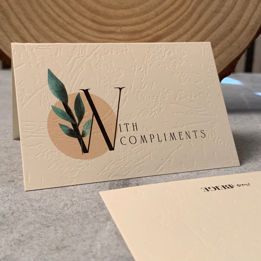 Gift Card - With Compliments